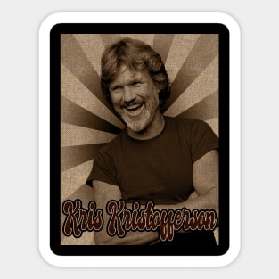 Vintage Classic Kris kristofferson Sticker